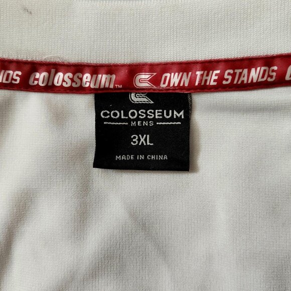 Tuskegee University Golden Tigers Colosseum Football Jersey Size 3XL White NWT - Picture 6 of 8